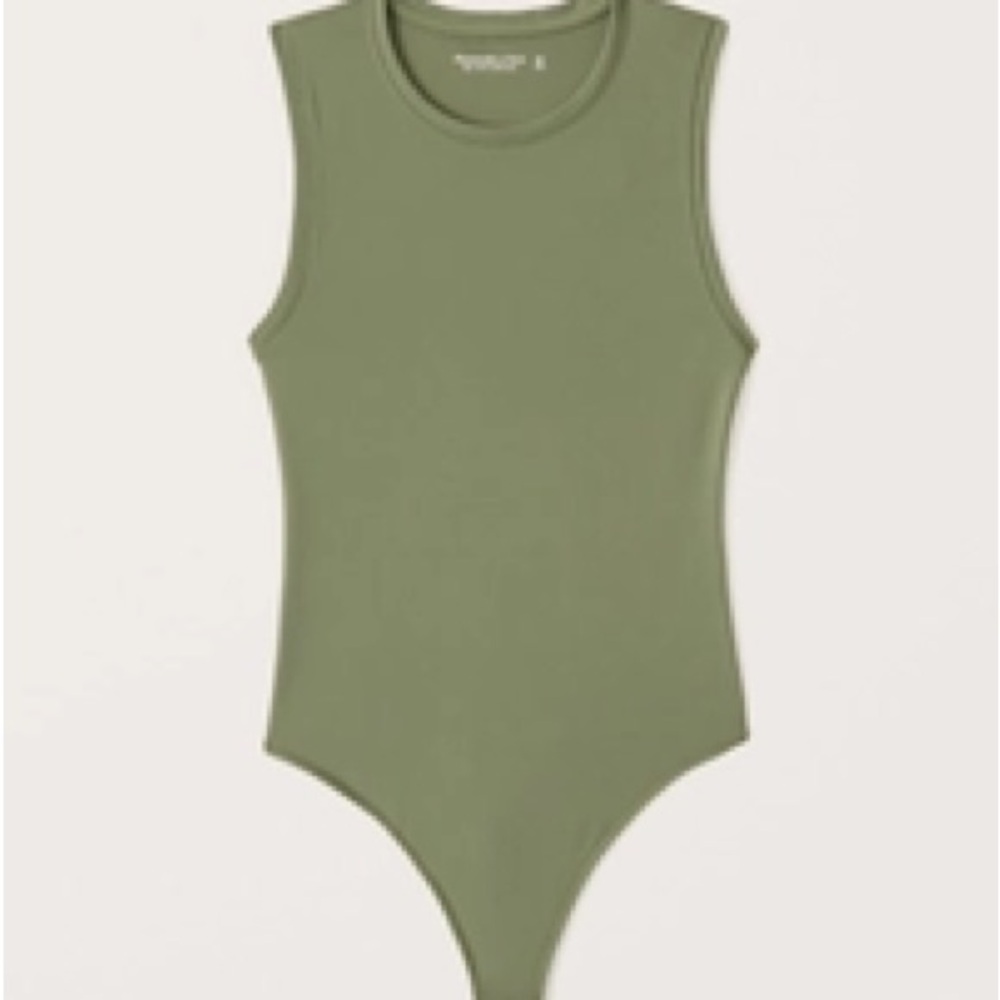 Abercrombie Olive Green Bodysuit